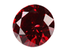 a brilliant red cut memorial diamond