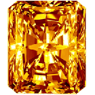 Orange-Yellow cremation diamond 