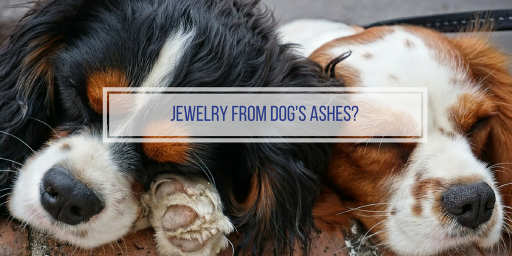 dogs ashes into necklace