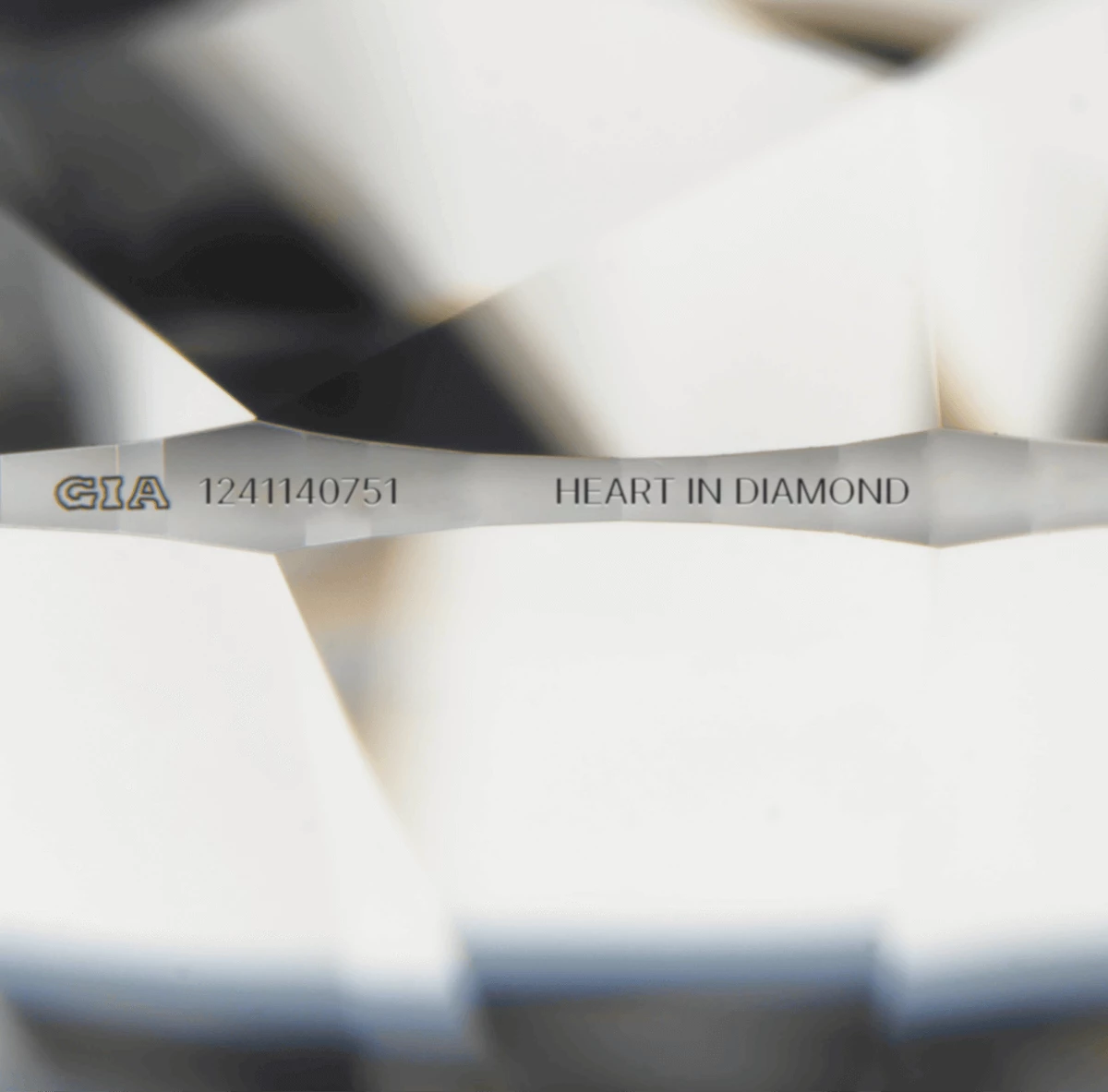 Ejemplo de grabado sobre diamante