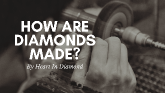 person making diamonds in black and white